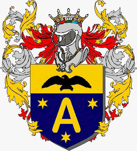 Coat of arms of family Amerighi
