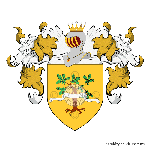 Coat of arms of family Fabiani   ref: 25429