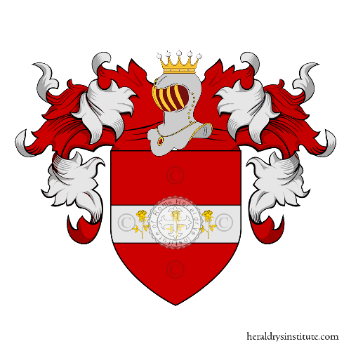 Coat of arms of family FABIANI ref: 25435