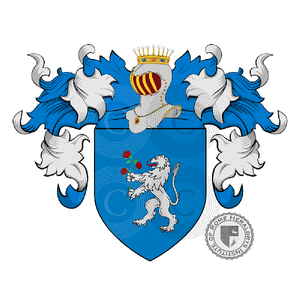 Coat of arms of family AMARELLI ref: 25477