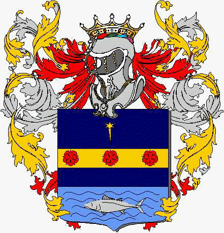 Coat of arms of family Dell'acqua