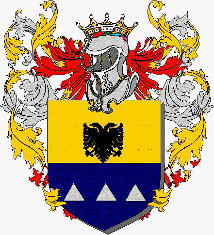 Coat of arms of family Cantoni