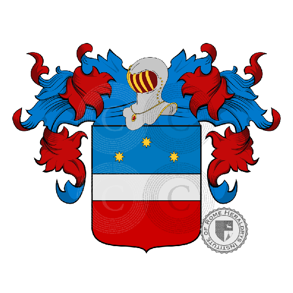 Coat of arms of family Fabris