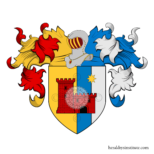 Coat of arms of family De Giuli