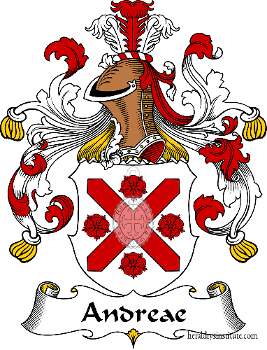 Coat of arms of family Andreae - ref:30075
