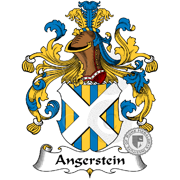 Coat of arms of family Angerstein   ref: 30077