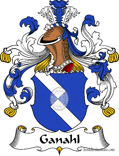 Coat of arms of family Ganahl - ref:30549