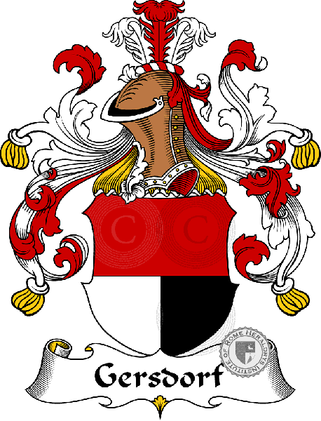 Coat of arms of family Gersdorf - ref:30579
