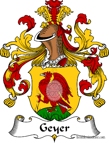 Coat of arms of family Geyer - ref:30592