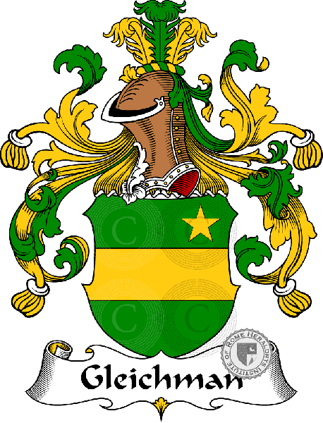 Wappen der Familie Gleichman - ref:30601