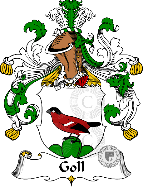 Wappen der Familie Goll - ref:30621
