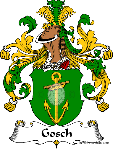 Wappen der Familie Gosch - ref:30626
