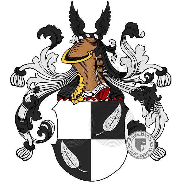 Coat of arms of family Gottfried - ref:30628