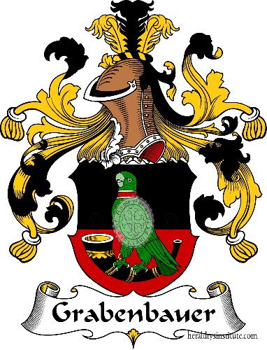 Coat of arms of family Grabenbauer - ref:30631