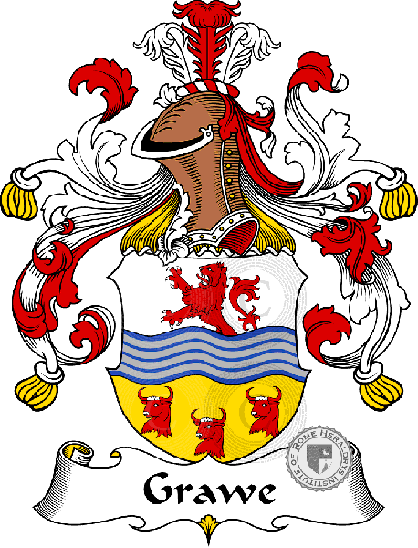 Coat of arms of family Grawe - ref:30640