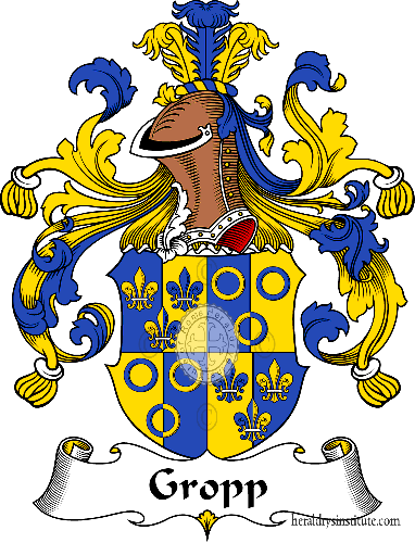 Wappen der Familie Gropp - ref:30658
