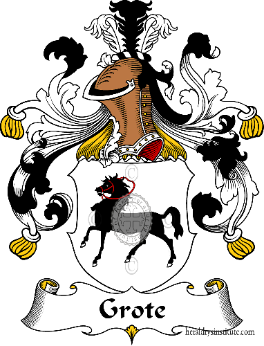 Coat of arms of family Grote - ref:30661