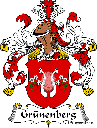 Coat of arms of family Grünenberg - ref:30670