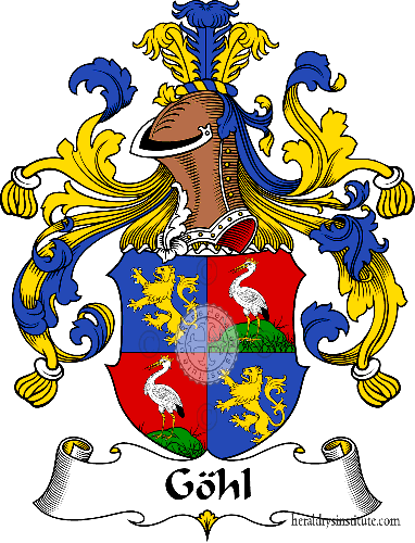 Wappen der Familie Göhl - ref:30685