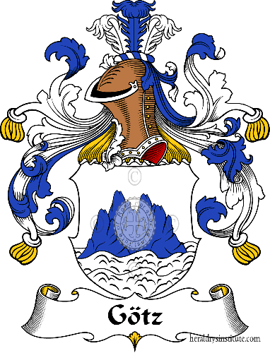 Escudo de la familia Götz - ref:30690