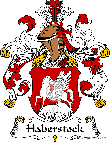 Wappen der Familie Haberstock - ref:30698