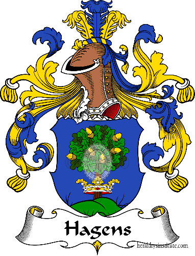 Escudo de la familia Hagens - ref:30711