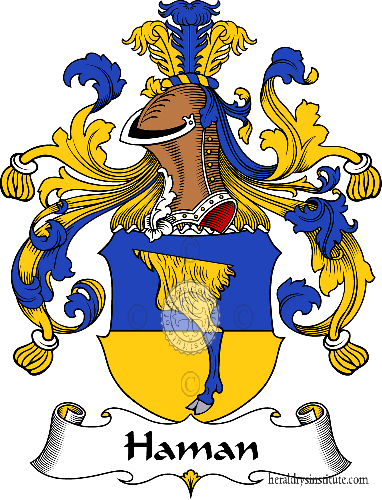 Wappen der Familie Haman (n) - ref:30724