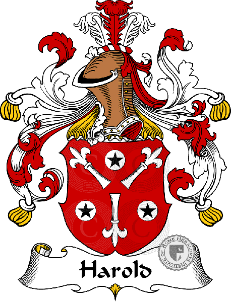 Coat of arms of family Harold - ref:30745