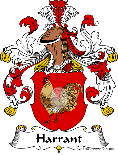 Escudo de la familia Harrant - ref:30746