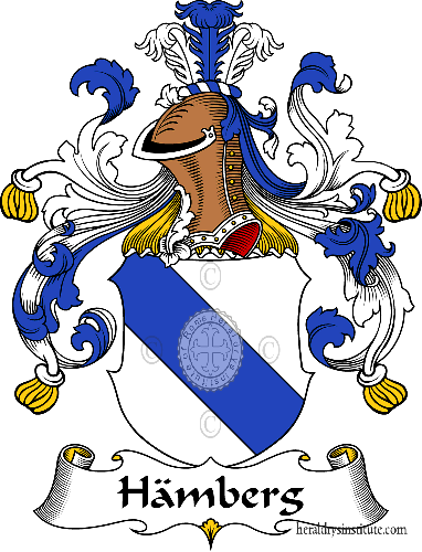 Coat of arms of family Hämberg - ref:30781