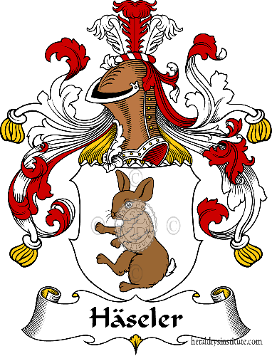Wappen der Familie Häseler - ref:30786