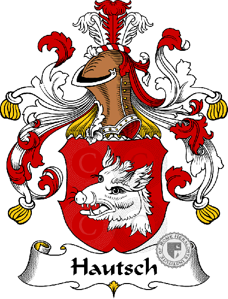 Escudo de la familia Hautsch - ref:30790