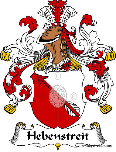 Coat of arms of family Hebenstreit - ref:30793