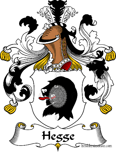 Wappen der Familie Hegge - ref:30806