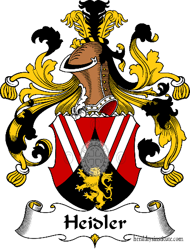 Coat of arms of family Heidler - ref:30809