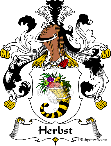 Coat of arms of family Herbst - ref:30847