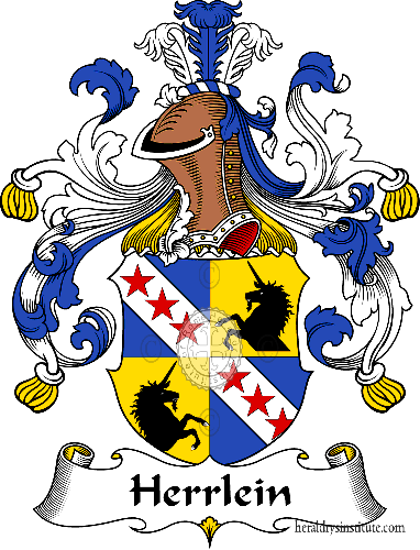 Wappen der Familie Herrlein - ref:30855