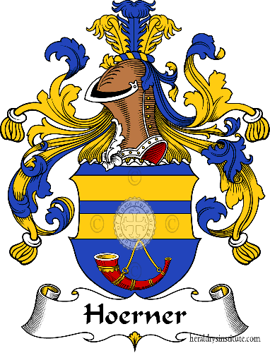 Wappen der Familie Hoerner - ref:30906