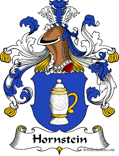 Wappen der Familie Hornstein - ref:30936