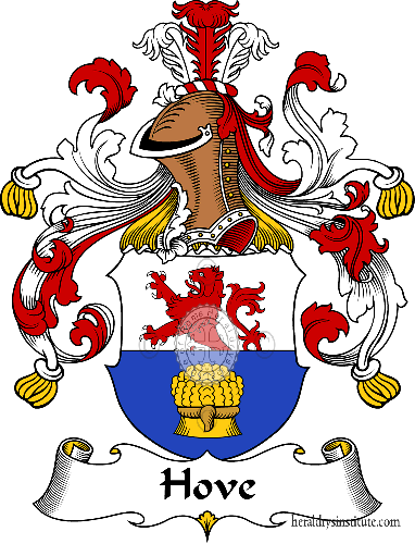 Wappen der Familie Hove - ref:30941
