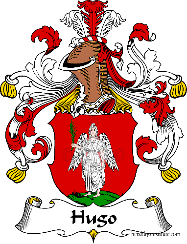 Coat of arms of family Hugo - ref:30949