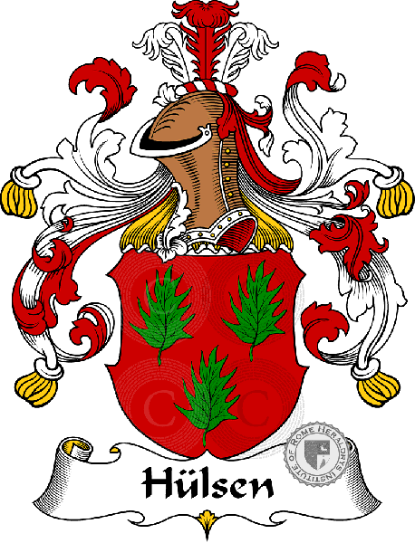 Coat of arms of family Hülsen - ref:30966
