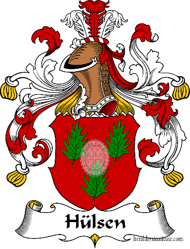 Wappen der Familie Hülsen - ref:30966