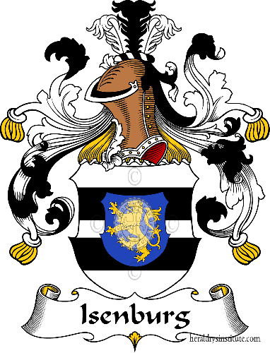 Wappen der Familie Isenburg - ref:30973