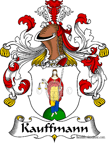 Coat of arms of family Kauffmann - ref:31025