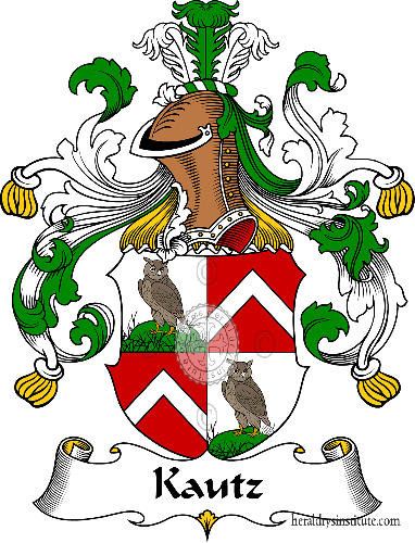 Coat of arms of family Kautz - ref:31027