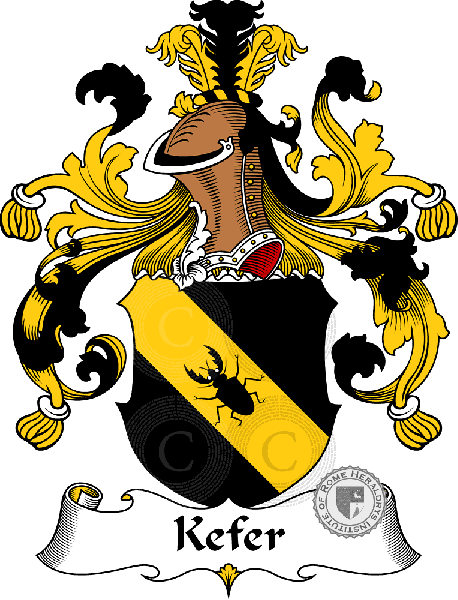 Wappen der Familie Kefer - ref:31031
