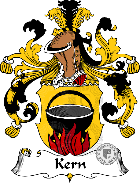 Coat of arms of family Kern - ref:31046