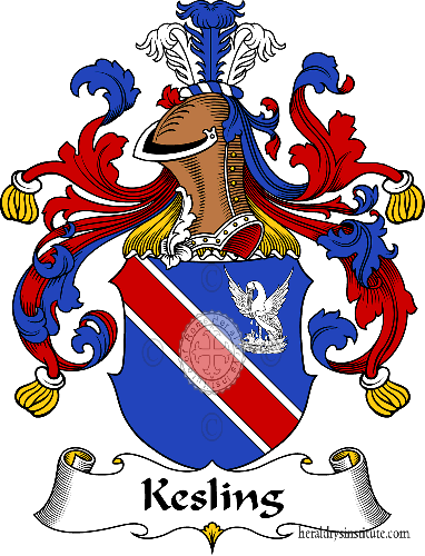 Wappen der Familie Kesling - ref:31049