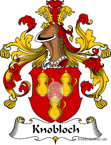 Escudo de la familia Knobloch - ref:31095